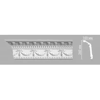 Плинтус потолочный DECOMASTER 95142/9 (240х100х2400мм) от Lepnina-Sale.ru