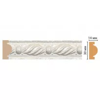 Цветная лепнина молдинг Decomaster 157-20 (30*14*2400) ДМ от Lepnina-Sale.ru