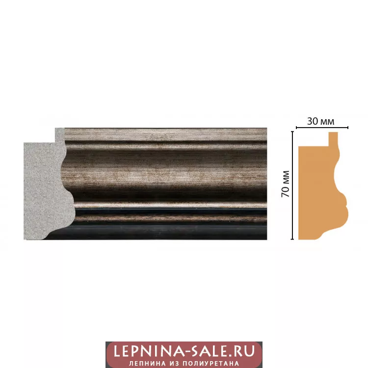 Багет FM11-2 (70*30*2850) Багет FM11-2 (70*30*2850) от Lepnina-Sale.ru