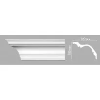 Плинтус потолочный DECOMASTER 96276/10 (150х220х2400мм) от Lepnina-Sale.ru