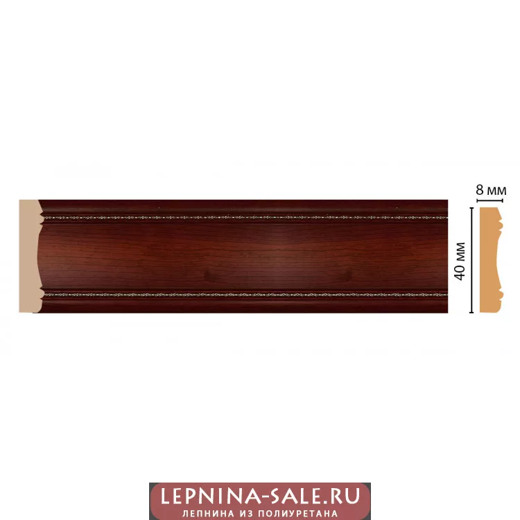 Цветной молдинг Decomaster 187-52 (40*8*2400) Цветной молдинг Decomaster 187-52 (40*8*2400) от Lepnina-Sale.ru