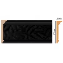 Карниз потолочный DECOMASTER D215-195 (100*25*2400) от Lepnina-Sale.ru
