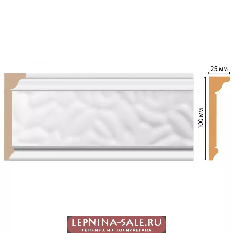 Карниз потолочный DECOMASTER D215-114 (100*25*2400) Карниз потолочный DECOMASTER D215-114 (100*25*2400) от Lepnina-Sale.ru