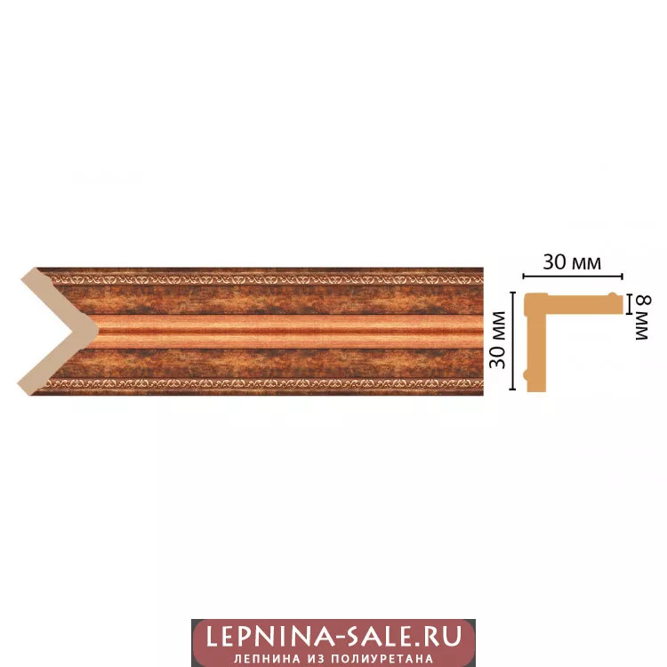 Цветной угол Decomaster 116-767 (30*30*2400) ДМ Цветной угол Decomaster 116-767 (30*30*2400) ДМ от Lepnina-Sale.ru