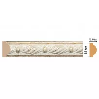 цветная лепнина молдинг Decomaster 130-18 ДМ (15*8*2400) от Lepnina-Sale.ru