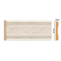 Цветной молдинг Decomaster 184-13 (80*8*2400) от Lepnina-Sale.ru