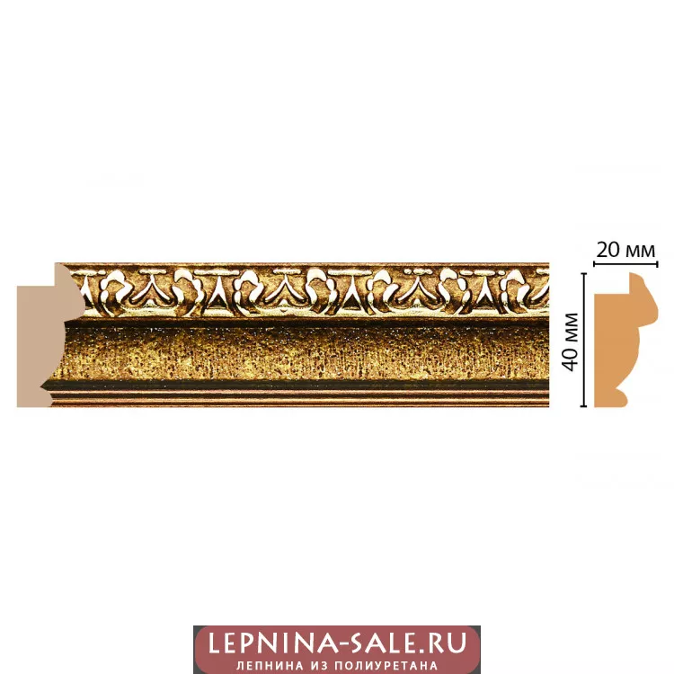 Цветной молдинг Decomaster 807-43 (40*20*2900) Цветной молдинг Decomaster 807-43 (40*20*2900) от Lepnina-Sale.ru
