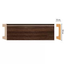 Плинтус напольный DECOMASTER D234-438ДМ (58*16*2400 мм) от Lepnina-Sale.ru