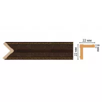 Цветной угол Decomaster 116M-1 (22*22*2400) от Lepnina-Sale.ru