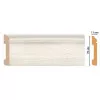 Цветной напольный плинтус DECOMASTER D005-70 ДМ (79*13*2400) Цветной напольный плинтус DECOMASTER D005-70 ДМ (79*13*2400) от Lepnina-Sale.ru