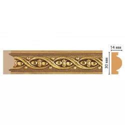 Цветной молдинг Decomaster 157-4 (30*14*2400) ДМ