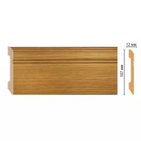 Цветной напольный плинтус DECOMASTER D105-73 ДМ (107*12*2400) от Lepnina-Sale.ru