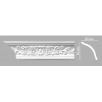 Плинтус потолочный DECOMASTER 95022/40 (80х80х2400мм) от Lepnina-Sale.ru