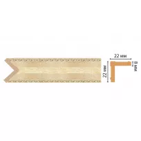 Цветной угол Decomaster 116M-5 (22*22*2400) от Lepnina-Sale.ru