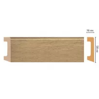 Плинтус напольный DECOMASTER D234-83ДМ (58*16*2400мм) от Lepnina-Sale.ru