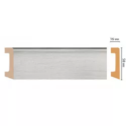 Плинтус напольный DECOMASTER D234-84ДМ (58*16*2400мм)