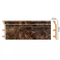 Цветной напольный плинтус DECOMASTER D233-713 ШК/8 (120*23*2400 мм) от Lepnina-Sale.ru