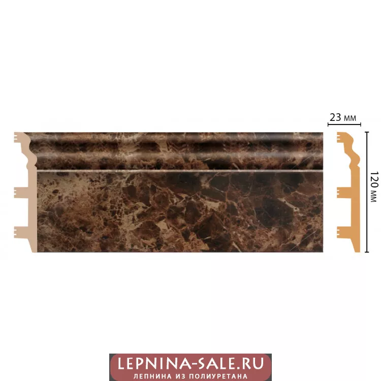 Цветной напольный плинтус DECOMASTER D233-713 ШК/8 (120*23*2400 мм) Цветной напольный плинтус DECOMASTER D233-713 ШК/8 (120*23*2400 мм) от Lepnina-Sale.ru