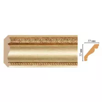 Плинтус потолочный DECOMASTER 154-933ДМ (77*77*2400мм) от Lepnina-Sale.ru