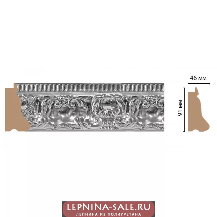 Багет DECOMASTER 413-1609/8 (91*46*2900мм) Багет DECOMASTER 413-1609/8 (91*46*2900мм) от Lepnina-Sale.ru