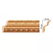 Карниз потолочный Decomaster 148D-58 (45*30*2400) от Lepnina-Sale.ru