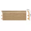 Цветной напольный плинтус DECOMASTER D233-83 ШК/8 (120*23*2400 мм) Цветной напольный плинтус DECOMASTER D233-83 ШК/8 (120*23*2400 мм) от Lepnina-Sale.ru