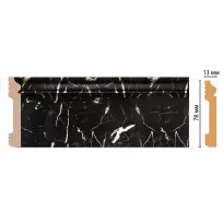 Цветной напольный плинтус D005-78 (79*13*2400) ДМ от Lepnina-Sale.ru