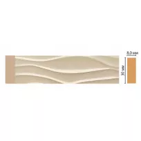 Цветной молдинг DECOMASTER D044-61 ДМ (30*8*2400) от Lepnina-Sale.ru