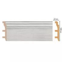 Цветной напольный плинтус DECOMASTER D232-84 ДМ ШК/14 (100*22*2400 мм) от Lepnina-Sale.ru