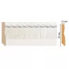 Плинтус напольный Decomaster 153-7D (95*12*2400) от Lepnina-Sale.ru