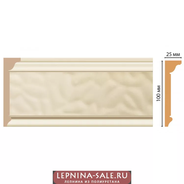 Карниз потолочный DECOMASTER D215-61 (100*25*2400) Карниз потолочный DECOMASTER D215-61 (100*25*2400) от Lepnina-Sale.ru