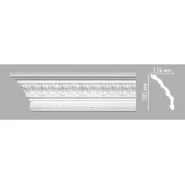 Плинтус потолочный DECOMASTER 95143/17 (185х114х2400мм) от Lepnina-Sale.ru