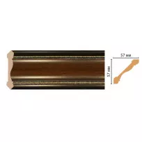Карниз потолочный Decomaster 179-51 (57*57*2400) от Lepnina-Sale.ru