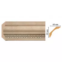 Плинтус потолочный 100C-59ДМ (69*69*2400 мм) от Lepnina-Sale.ru