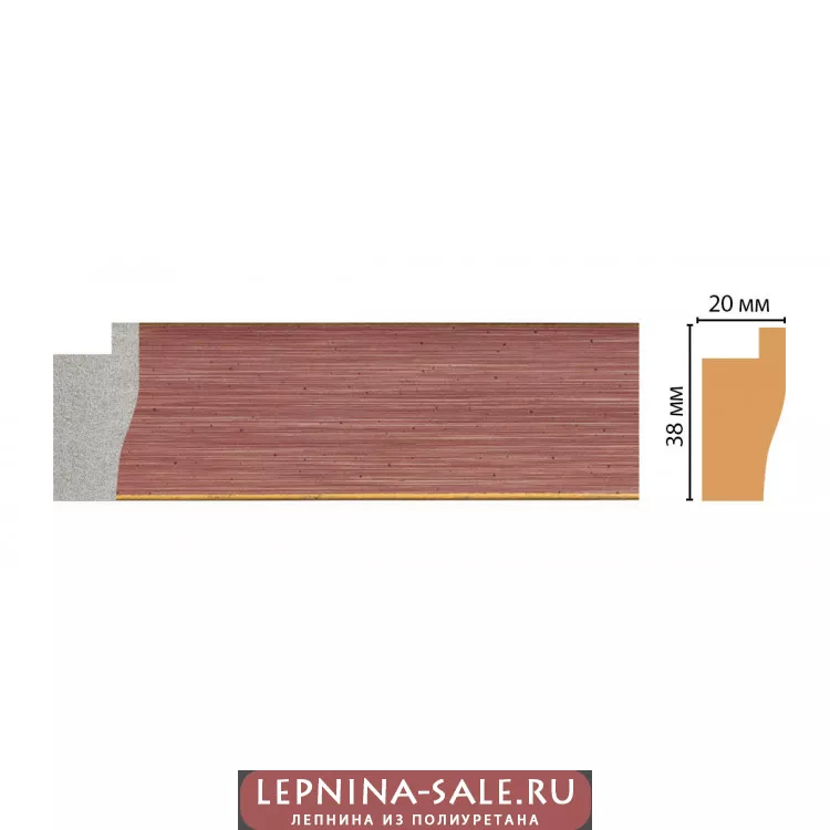Багет FM3-3 (38*20*2850) Багет FM3-3 (38*20*2850) от Lepnina-Sale.ru