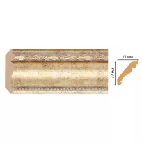 Плинтус потолочный DECOMASTER 154-553ДМ (77*77*2400мм) от Lepnina-Sale.ru