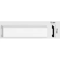Цветной напольный плинтус DECOMASTER D005-115 ДМ (79*13*2400) от Lepnina-Sale.ru