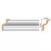 Карниз потолочный D148-114/40 ДМ (45*30*2400) от Lepnina-Sale.ru