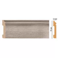 Цветной напольный плинтус DECOMASTER D005-77 ДМ (79*13*2400) от Lepnina-Sale.ru