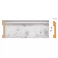 Цветной напольный плинтус D005-79 (79*13*2400) ДМ от Lepnina-Sale.ru