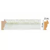 Цветной молдинг Decomaster 807-40 (40*20*2900) от Lepnina-Sale.ru