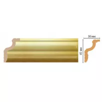 Плинтус потолочный DECOMASTER D148-374ДМ (45*30*2400мм) от Lepnina-Sale.ru