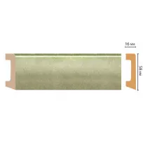 Цветной напольный плинтус DECOMASTER D234-373 ШК/15 (58*16*2400 мм) от Lepnina-Sale.ru