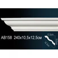 Потолочный плинтус Перфект AB158 от Lepnina-Sale.ru
