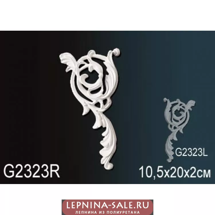 Лепной декор Перфект G2323R от Lepnina-Sale.ru