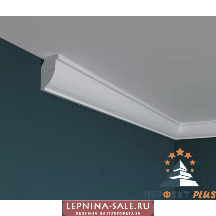 Потолочный плинтус P09 Потолочный плинтус P09 от Lepnina-Sale.ru