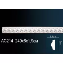 Молдинг из полиуретана Перфект AC214 от Lepnina-Sale.ru