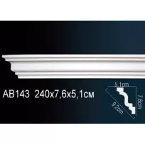 Потолочный плинтус Перфект AB143 от Lepnina-Sale.ru