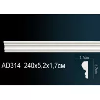 Полиуретановый молдинг Перфект AD314 от Lepnina-Sale.ru
