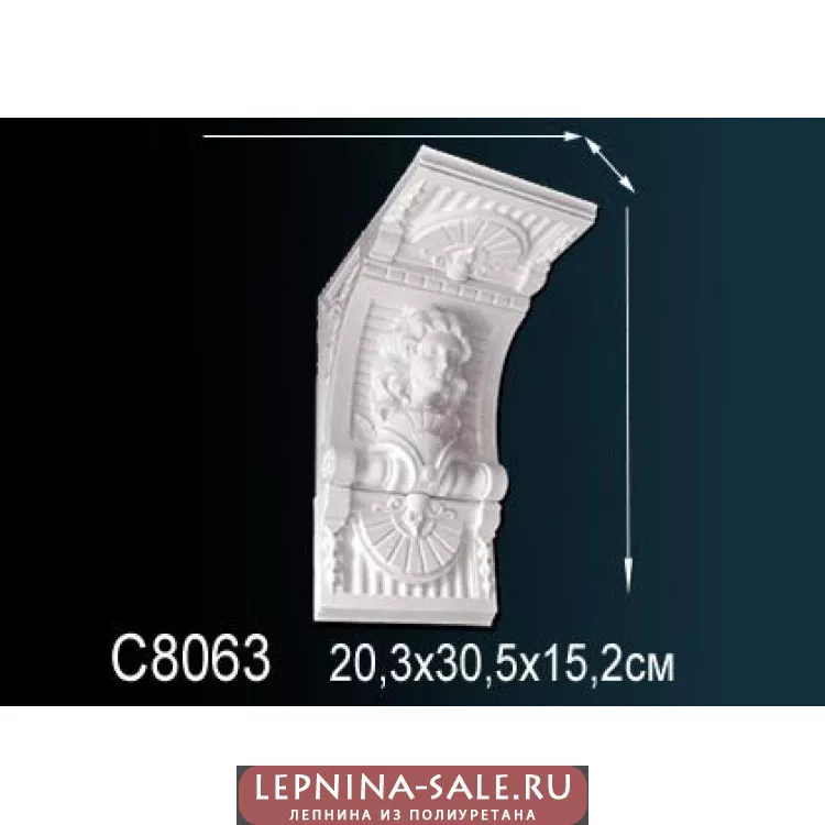 Декоративная консоль C8063 от Lepnina-Sale.ru